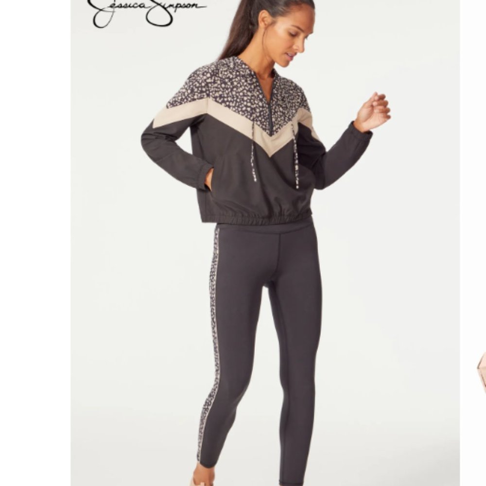 Jessica Simpson Urban Instinct 3 piece Cheetah Print Active Set